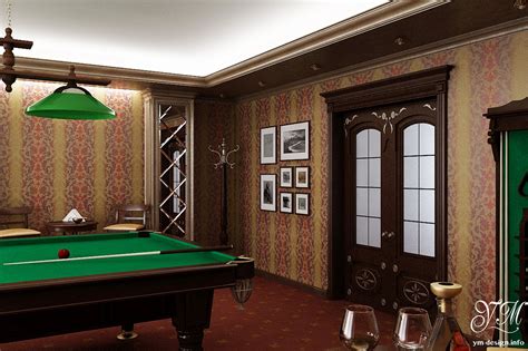 Оформление бильярдной комнаты на даче (74 фото) » НА ДАЧЕ ФОТО