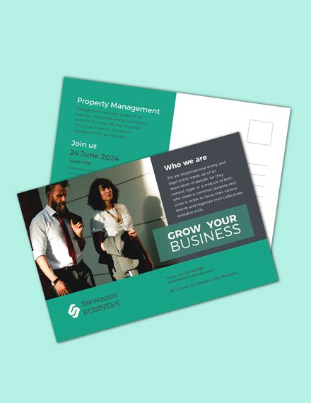 Business Postcard Examples 20 Templates And Design Ideas Examples