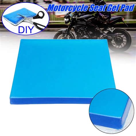 Motorcycle Seat Gel Pad Shock Absorption Mat Motorbike Scooter ...