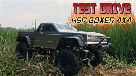 Test Drive Rc Hsp Boxer 4x4 Youtube