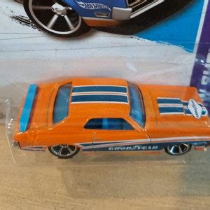 Hot Wheels 69 MERCURY Cougar Eliminator W Goodyear Logo NIP Orange Etsy