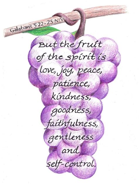 Fruits Of The Spirit Bible Scriptures At Bryan Samuels Blog