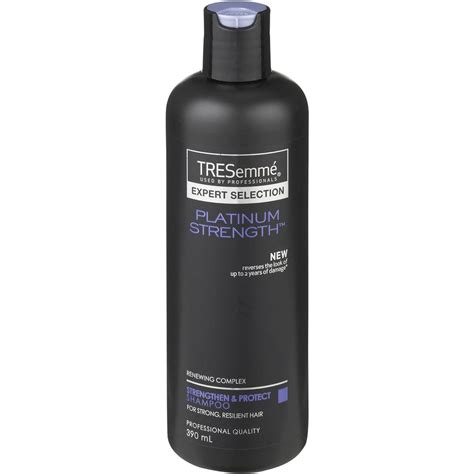 Tresemme Expert Selection Shampoo Platinum Strength 390ml | Woolworths
