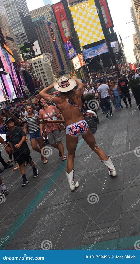Naked Cowboy Editorial Photo Image Of Nakedcowboy Ellensstardustdiner