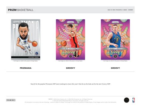 panini prizm select 24 25 h2 hobby box card values 8