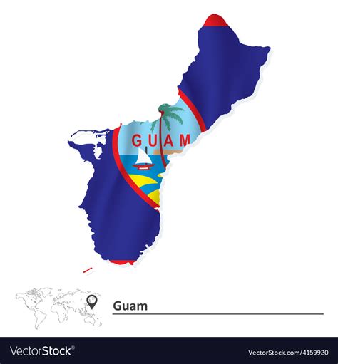 Guam Map Outline