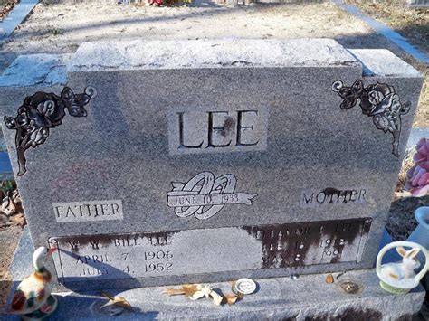 Eleanor Faye Hatten Lee 1912 1991 Find A Grave Gedenkplek