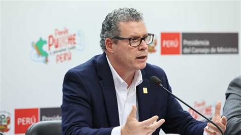 Ministro Morgan Quero Shock De Inversiones De S 900 Millones En