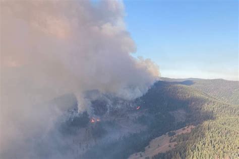 Fire Activity Minimal At Crater Creek Wildfire Southwest Of Keremeos