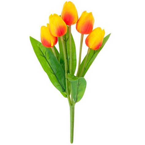 Tulipan Bukiet Tulipan W X Sztuczne Kwiaty Tulipany W Bukiecie Pianko