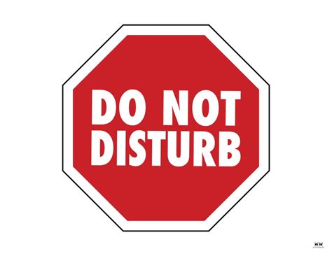 disturb signs printable fanny printable