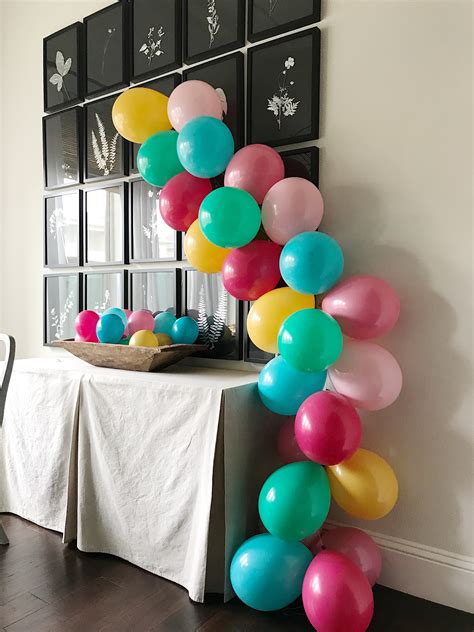 Easy Balloon Garland Tutorial Crazy Wonderful