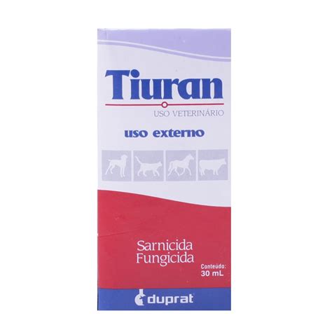 Tiuran Solução 30ml — Terra Zoo