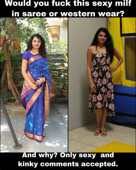 Saree or western? Also comment why? | Scrolller