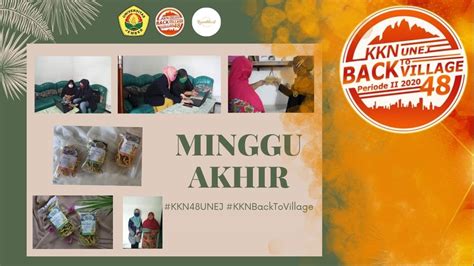 KKN 48 UNEJ Back To Village Intan Dwi Adinda Izin Undur Diri YouTube