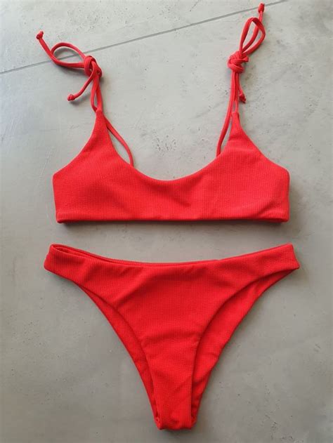 Bikini rot Zaful Gebraucht in Steinach für CHF 9 mit Lieferung auf Ricardo kaufen