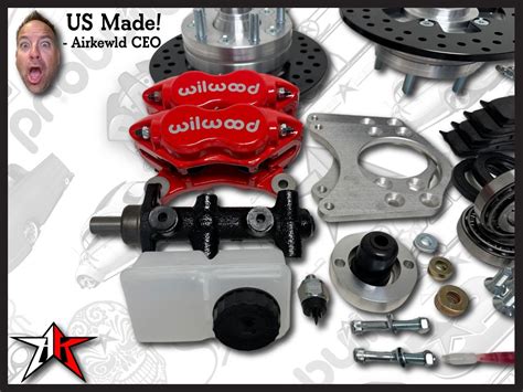 Classic Vw Bus Front Disc Brake Conversion Kit 4305