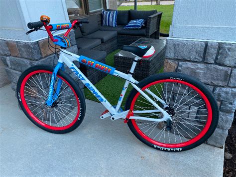 Se Bikes Mike Buff Fast Ripper 29 Bmx Bike Large New White Red Bmx