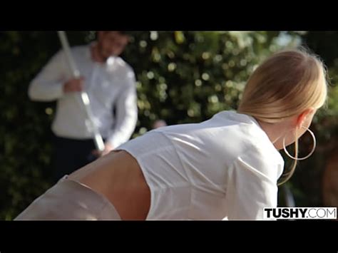 TUSHY Stunning Nancy Seduces Coworker For Her Anal Fantasy XVIDEOS