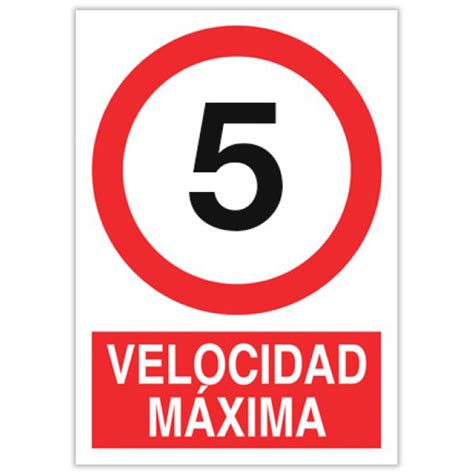 Señal Velocidad Máxima 5 Ebersign