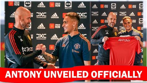 Official Welcome To Manchester United Antony Man United News Now