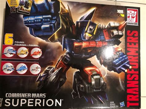 Hasbro Transformers Combiner Wars G2 Superion With Upgraded Hands And