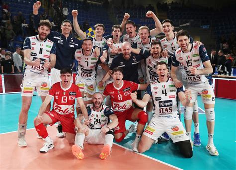 Champions League Trento Ancora In Finale Volleyball It