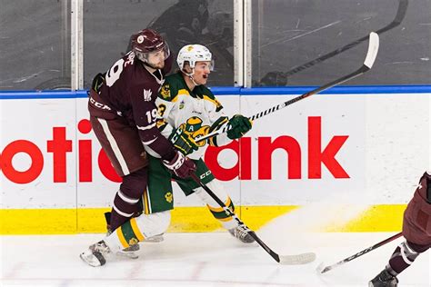 Former Red Deer Rebel Joel Sexsmith Soaking In Experience Of Playing For Hometown Golden Bears