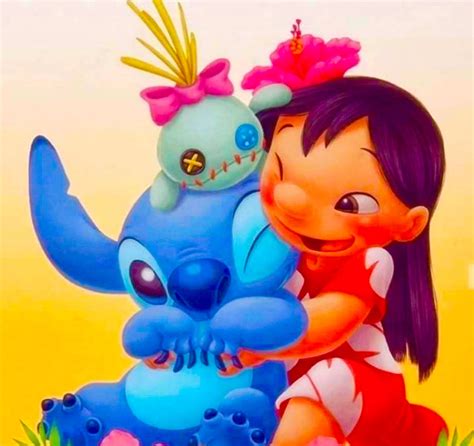 Lilo and Stitch hug forever by aztinos on DeviantArt