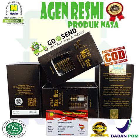 Jual Mak Urut Herbal Nasa Minyak Pijat Khusus Laki Agen Resmi Produk