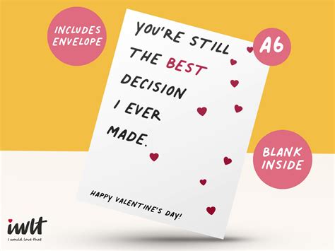 Happy Birthday From The Best Decision You Ever Made - Funny Birthday Card