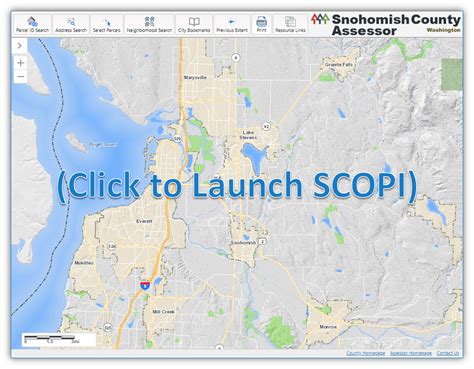 Interactive Map Scopi Snohomish County Wa Official Website