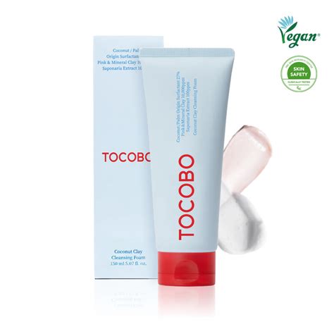 Tocobo Coconut Clay Cleansing Foam 150ml - OLPEO