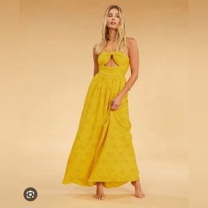 Billabong Dresses Billabong X Salty Blonde Sunset Glow Maxi Dress
