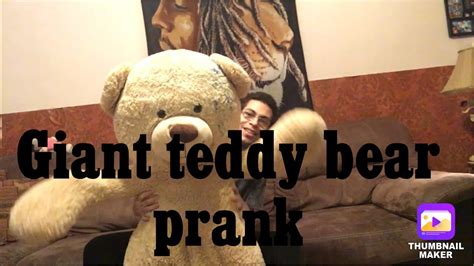 Giant Teddy Bear Prank Failed Youtube