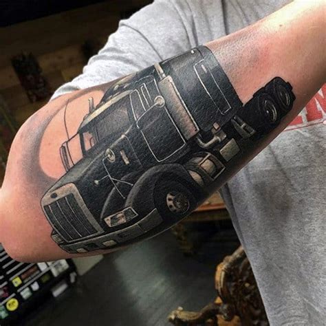 60 Vintage Truck Tattoos For Men