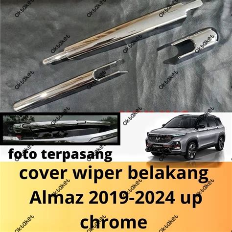 Jual Cover Wiper Belakang Wuling Almaz 2019 2020 2023 2024 Chrome