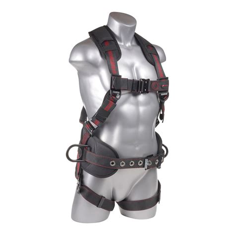 Kstrong® Kapture™ Epic 5 Point Full Body Harness Padded 3 D Rings Qc Chest And Legs Ansi