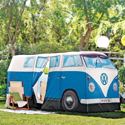 vw van camper tent gifts  men