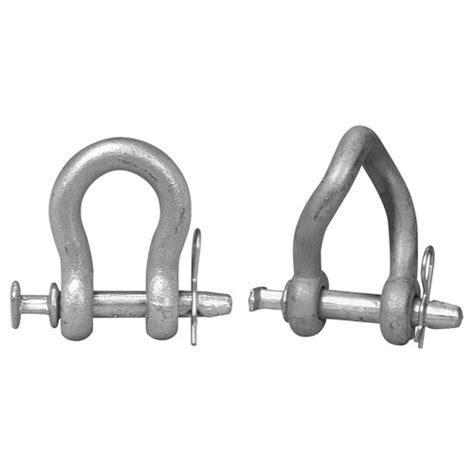 78 Inch Twisted Clevis Short Body Forged Electro Galvanized Id