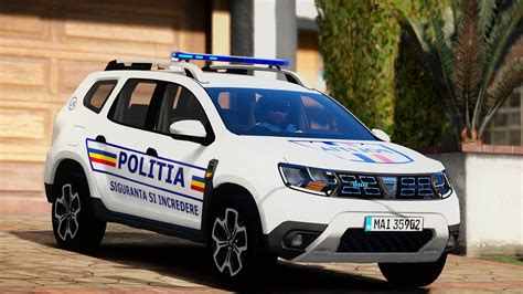 2019 Dacia Duster Politia Romana Gta5