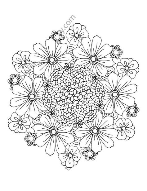 Bursting Blossoms Flower Coloring Page Bible Verse