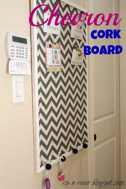 Chevron Cork Board Organization Cork Board Chevron Cork Boards