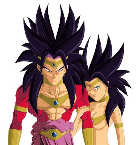 Broly Ssj4 And His Sista By Novasayajingoku On Deviantart