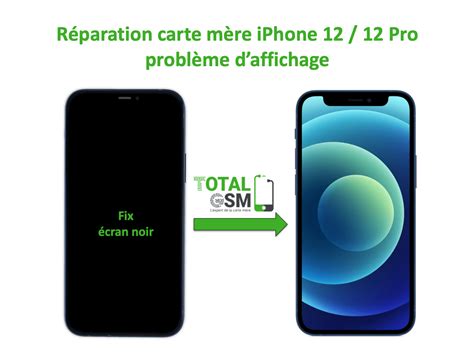 R Paration Carte M Re Iphone Pro Probl Me D Affichage Totalgsm