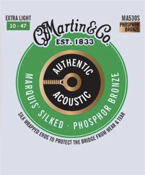 Martin Marquis Silked Phosphor Bronze Extra Light Ma S Indy String