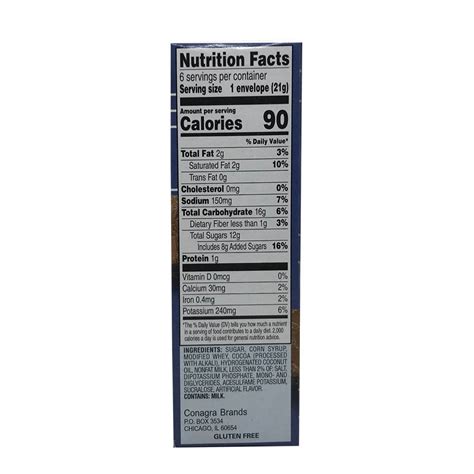 Swiss Miss Milk Chocolate Hot Cocoa Mix Gram