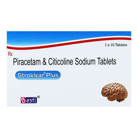 Piracetam And Citicoline Strocit Plus Tablet Off