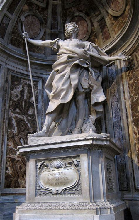 St Longinus Gian Lorenzo Bernini Statue Bernini Sculpture