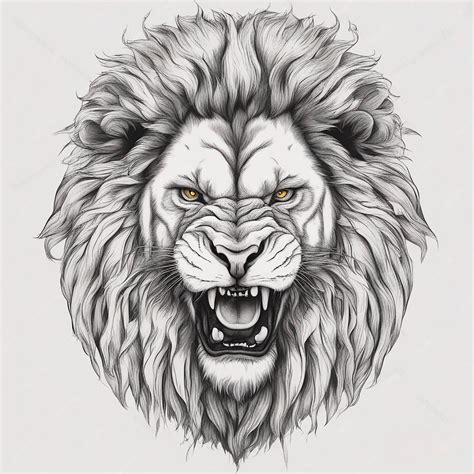 lion bloody face 1